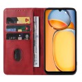 For Xiaomi Poco C65 / Redmi 13C Magnetic Closure Leather Phone Case(Red)