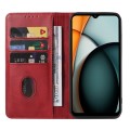 For Xiaomi Redmi A3 Magnetic Closure Leather Phone Case(Red)