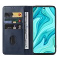 For Xiaomi Redmi Note 10 Lite Magnetic Closure Leather Phone Case(Blue)