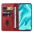 For Xiaomi Redmi Note 10 Lite Magnetic Closure Leather Phone Case(Red)