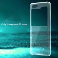For Samsung Galaxy Z Flip4 5G Transparent PC Flip Phone Case