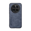 For Realme 12 Pro / 12 Pro+ Skin Feel Magnetic Leather Back Phone Case(Blue)
