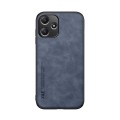 For Xiaomi Redmi 12 5G Skin Feel Magnetic Leather Back Phone Case(Blue)