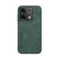 For Xiaomi Redmi Note 13 5G Skin Feel Magnetic Leather Back Phone Case(Green)