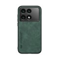 For Xiaomi Redmi K70 Skin Feel Magnetic Leather Back Phone Case(Green)