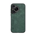 For Huawei Pura 70 Skin Feel Magnetic Leather Back Phone Case(Green)