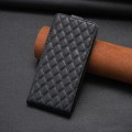 For Xiaomi Redmi Note 13 4G Global Diamond Lattice Vertical Flip Leather Phone Case(Black)