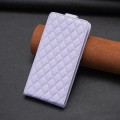 For Xiaomi Redmi Note 13 4G Global Diamond Lattice Vertical Flip Leather Phone Case(Purple)