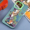 For iPhone 15 Pro Max Animal Pattern PC Phone Case(Tiger)