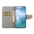 For Samsung Galaxy S23 FE 5G Colored Drawing Leather Phone Case(Tiger)