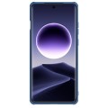 For OPPO Find X7 Ultra NILLKIN Black Mirror Prop CD Texture Mirror Phone Case(Blue)