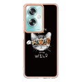 For OPPO A79 5G Global Electroplating Marble Dual-side IMD Phone Case(Natural Growth)