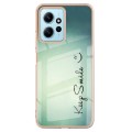 For Xiaomi Redmi Note 12 4G Electroplating Marble Dual-side IMD Phone Case(Smile)