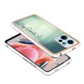 For Xiaomi Redmi Note 12 4G Electroplating Marble Dual-side IMD Phone Case(Smile)