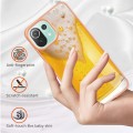 For Xiaomi 11 Lite Electroplating Marble Dual-side IMD Phone Case(Draft Beer)