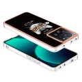 For Xiaomi 13T/13T Pro Electroplating Marble Dual-side IMD Phone Case(Natural Growth)