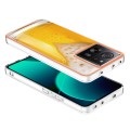 For Xiaomi 13T/13T Pro Electroplating Marble Dual-side IMD Phone Case(Draft Beer)