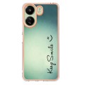 For Xiaomi Redmi 13C 4G Electroplating Marble Dual-side IMD Phone Case(Smile)