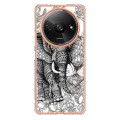 For Xiaomi Redmi A3 Electroplating Marble Dual-side IMD Phone Case(Totem Elephant)