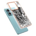 For Xiaomi Redmi Note 13 5G Electroplating Marble Dual-side IMD Phone Case(Totem Elephant)