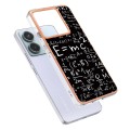 For Xiaomi Redmi Note 13 Pro 5G Global Electroplating Marble Dual-side IMD Phone Case(Equation)