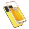 For Xiaomi Poco X6 Pro / Redmi K70E Electroplating Marble Dual-side IMD Phone Case(Draft Beer)