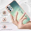 For Samsung Galaxy A13 4G Electroplating Marble Dual-side IMD Phone Case(Smile)
