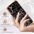 For Samsung Galaxy A14 5G / 4G Electroplating Marble Dual-side IMD Phone Case(Equation)