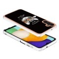 For Samsung Galaxy A55 5G Electroplating Marble Dual-side IMD Phone Case(Natural Growth)