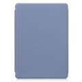 For Samsung Galaxy Tab S9 FE+ 360 Rotation Transparent Smart Leather Case(Lavender)