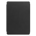 For Samsung Galaxy Tab A9+ 360 Rotation Transparent Smart Leather Case(Black)