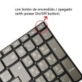 For Lenovo IdeaPad 320-15ABR / 320-15AST Spanish Version Backlight Laptop Keyboard with Power Button