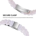 For Fitbit Inspire 3 Oval Resin Replacement Watch Band(Pearl White)