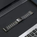 For Garmin Tactix 7 Pro/Fenix 7X/6X Pro 26mm Quick Release Five Bead Titanium Steel Watch Band(Grey)