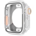 For Apple Watch Series 9 / 8 / 7 45mm Change to Ultra 49mm Waterproof All-Inclusive Film Hybrid PC W