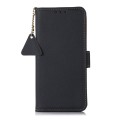 For Samsung Galaxy S24+ Side-Magnetic TJ Genuine Leather RFID Phone Case(Blue)