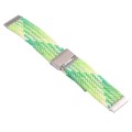 For Samsung Galaxy Watch 6 / 6 Classic Nylon Braided Metal Buckle Watch Band(Turquoise)