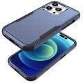 For iPhone 15 Pro Max Commuter Shockproof TPU + PC Phone Case(Royal Blue+Black)
