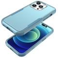 For iPhone 15 Pro Max Commuter Shockproof TPU + PC Phone Case(Grey Green)