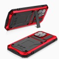 For iPhone 15 Pro Max R-JUST Shockproof Life Waterproof Dust-proof Metal + Silicone Phone Case with