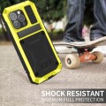 For iPhone 15 Pro R-JUST Shockproof Life Waterproof Dust-proof Metal + Silicone Phone Case with Hold