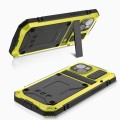 For iPhone 15 Plus R-JUST Shockproof Life Waterproof Dust-proof Metal + Silicone Phone Case with Hol