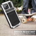 For iPhone 15 R-JUST Shockproof Life Waterproof Dust-proof Metal + Silicone Phone Case with Holder(S