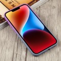 For iPhone 15 Plus Liquid TPU Silicone Gradient MagSafe Phone Case(Purple)