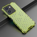 For vivo Y36 4G Global  Honeycomb Phone Case(Green)