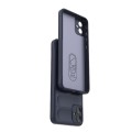 For Samsung Galaxy A05 4G Magic Shield TPU + Flannel Phone Case(Black)