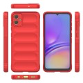 For Samsung Galaxy A05 4G Magic Shield TPU + Flannel Phone Case(Red)