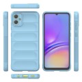 For Samsung Galaxy A05 4G Magic Shield TPU + Flannel Phone Case(Light Blue)