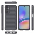 For Samsung Galaxy A05s 4G Magic Shield TPU + Flannel Phone Case(Dark Grey)