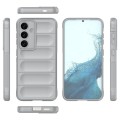For Samsung Galaxy S24 5G Magic Shield TPU + Flannel Phone Case(Grey)
